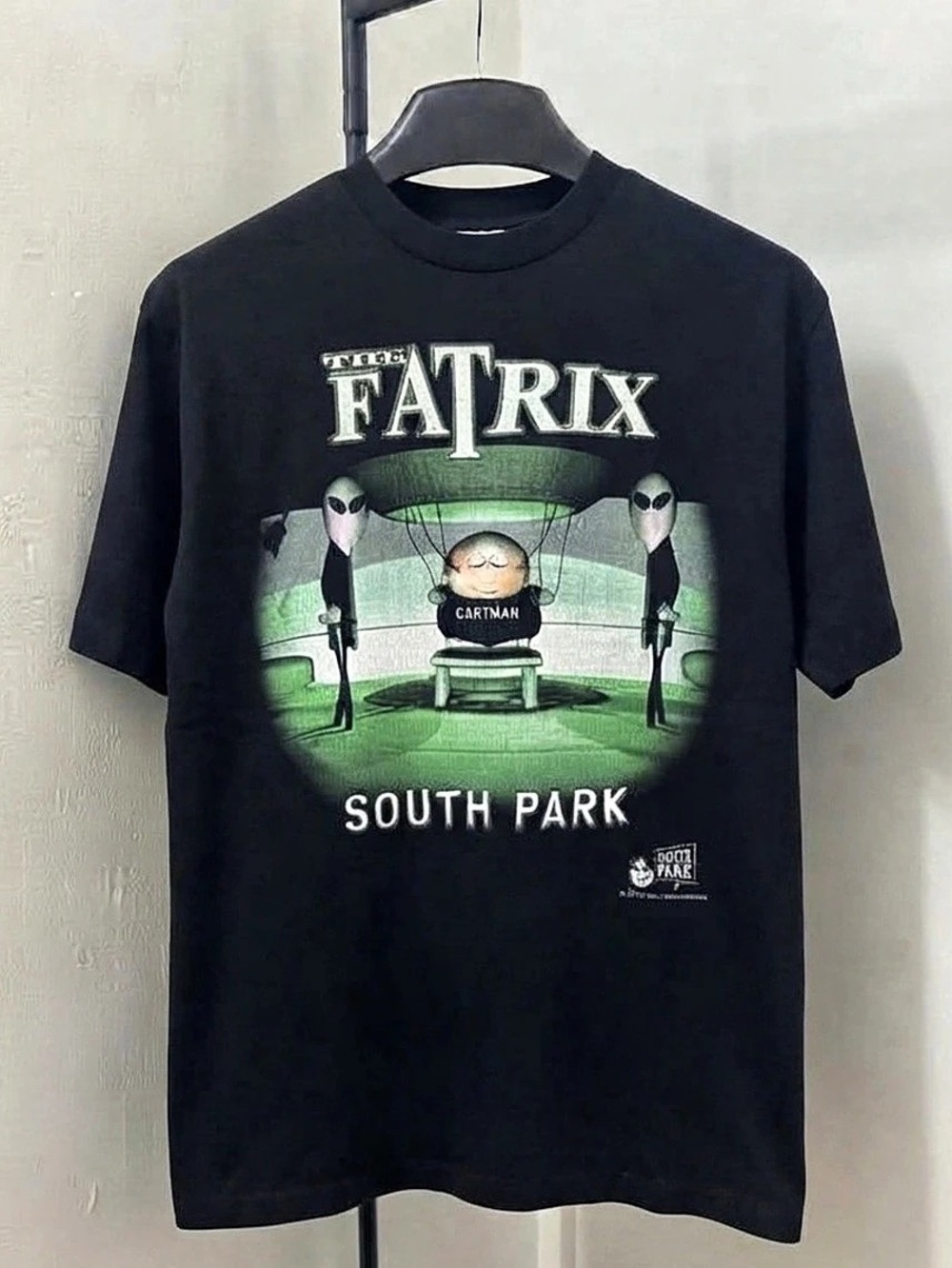 South Park The Fatrix Cartman Matrix Parody T-Shirt Gildan